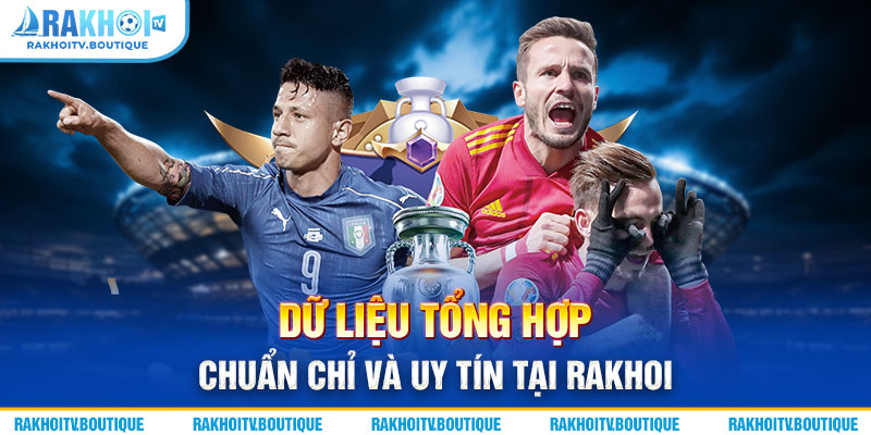 Dữ liệu tổng hợp chuẩn chỉ và uy tin tại Rakhoi