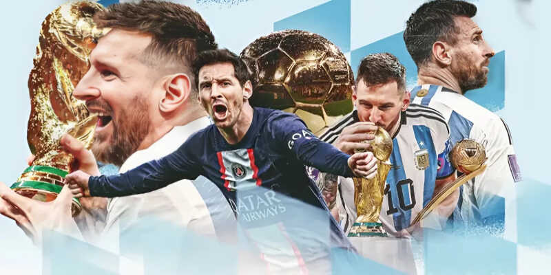 Messi - Thiên tài với 8 Quả bóng vàng và vô số thành tích